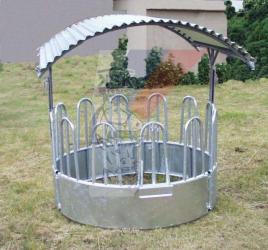 Circular feeder for 12 animals