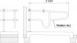 Side barrier – Optimal – length 2,02m