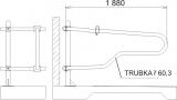 Side barrier „Ideal“ - length 1,88m