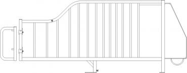 Individual saw stall EURO