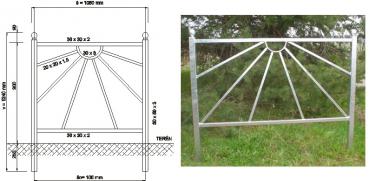 Municipal crush barrier sl - 1m